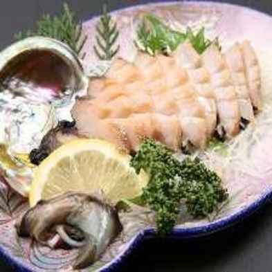 【個室夕食】らんまんプラン【マイカー限定】伊勢海老２匹・あわび２匹・舟盛・焼き牡蠣会席